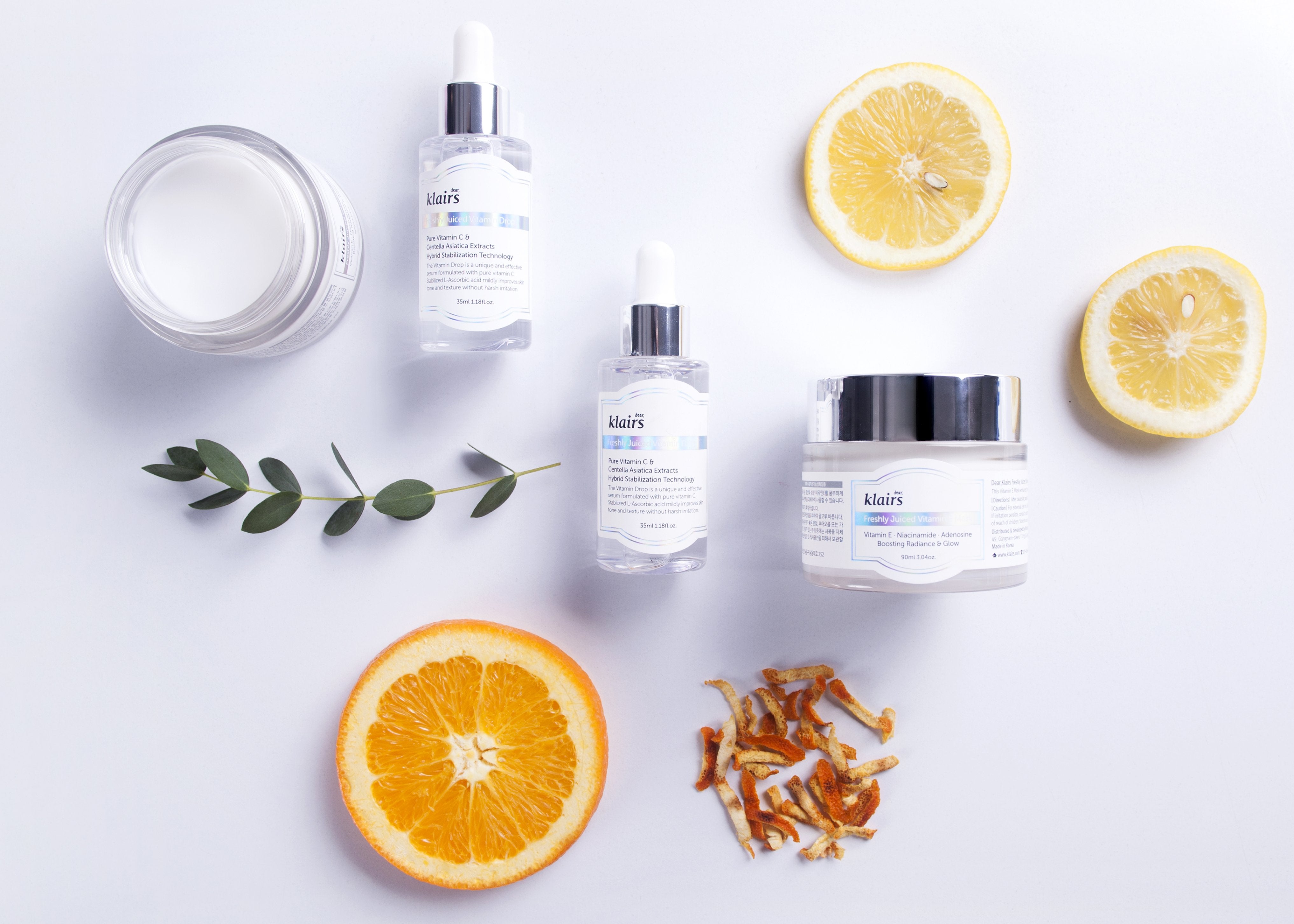 C-vitamin+ E-vitamin = GLOW!