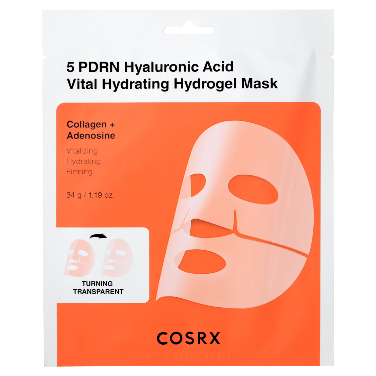 5 PDRN Hyaluronic Acid Vita Hydrating Hydrogel Mask 1 pcs