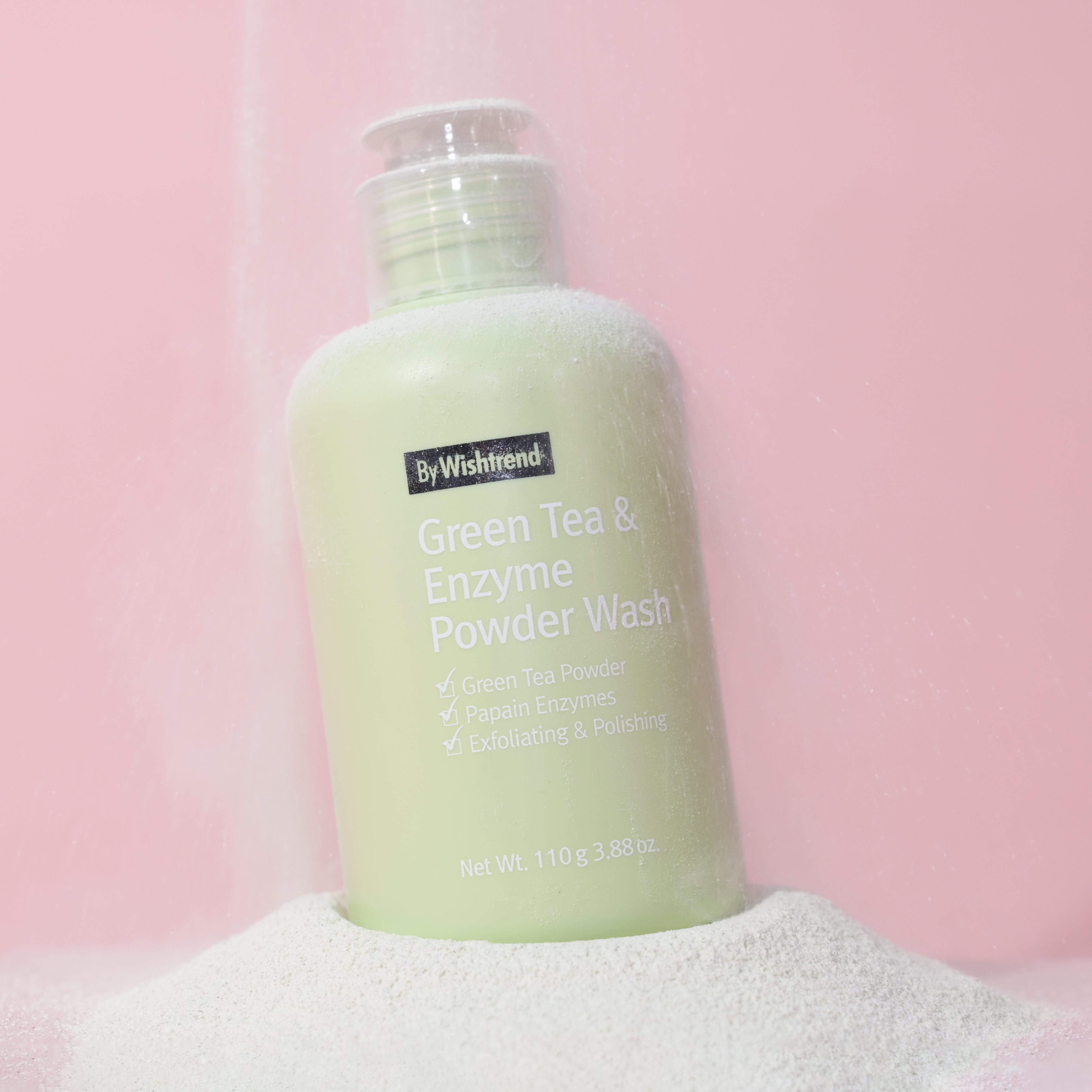 Green Tea and Enzyme powder wash