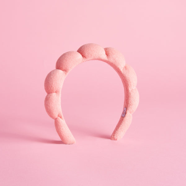 GLOWiD PINK TERRY HEADBAND