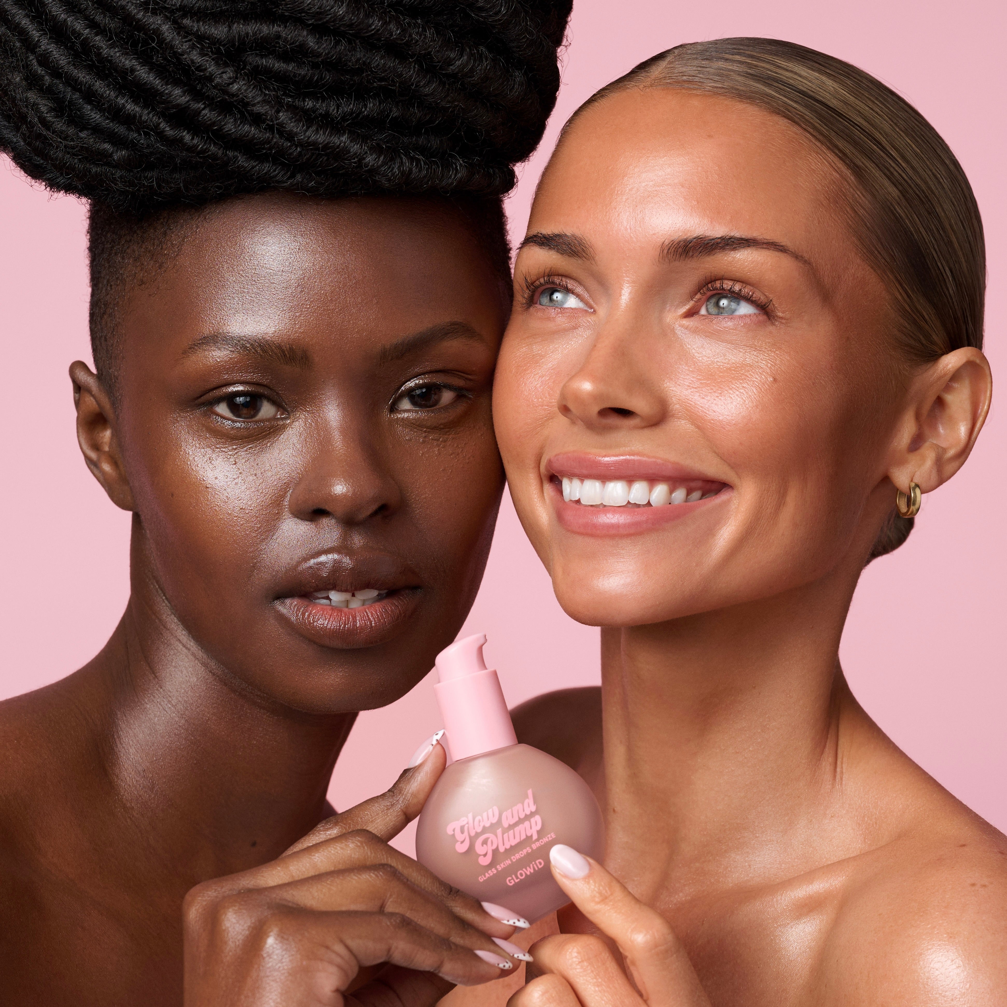 Glow and Plump Glass Skin Drops Bronze & Bubble Headband - Creator Program