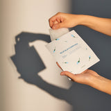 Relief Blue Flower Sheet Mask