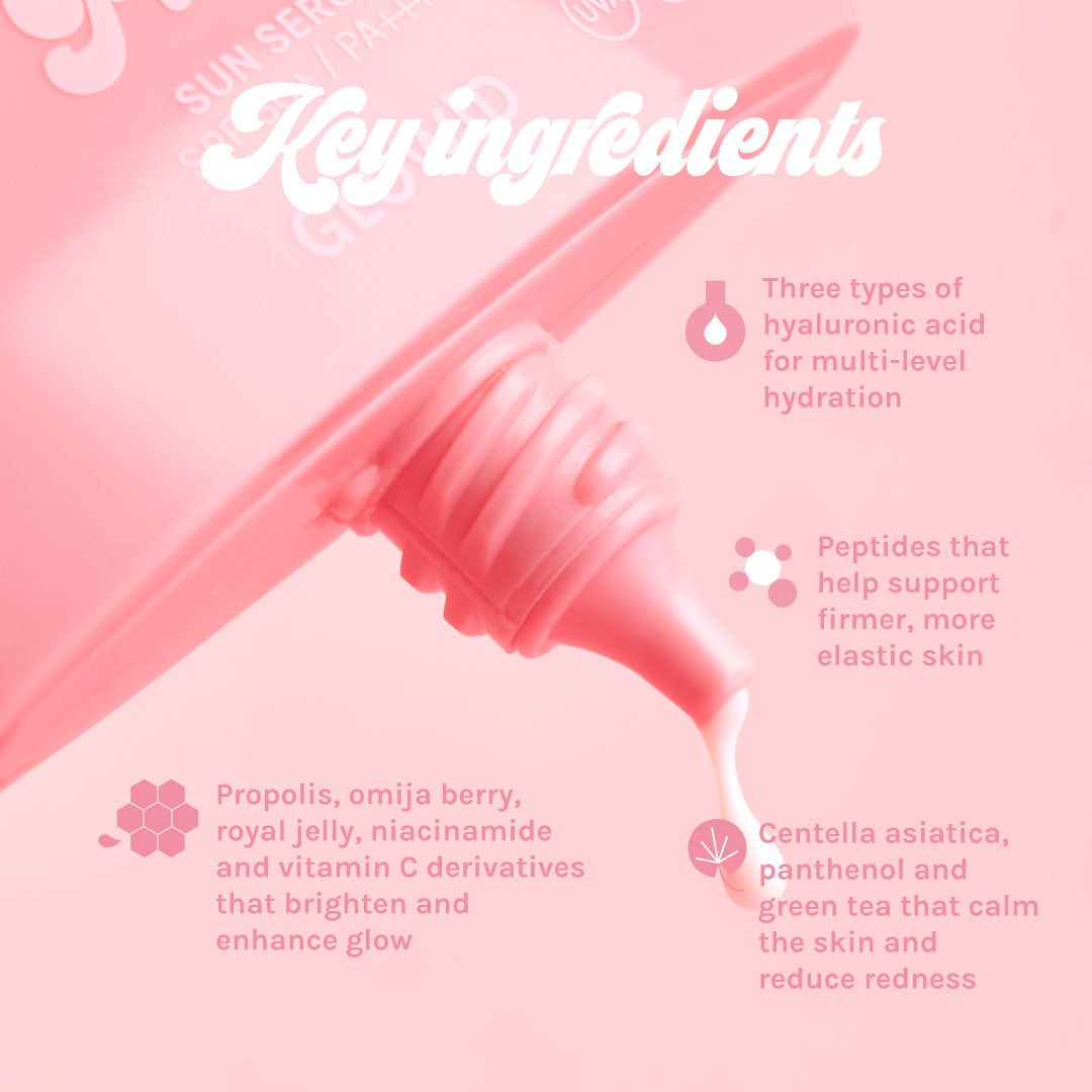 Glow and Plump Sun Serum SPF 50+ PA++++