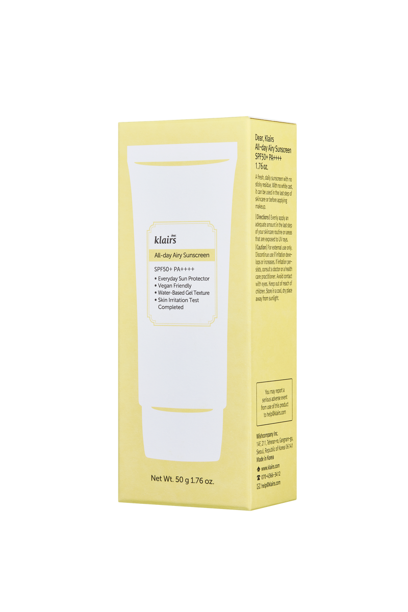 All day Airy Sunscreen GLOWiD