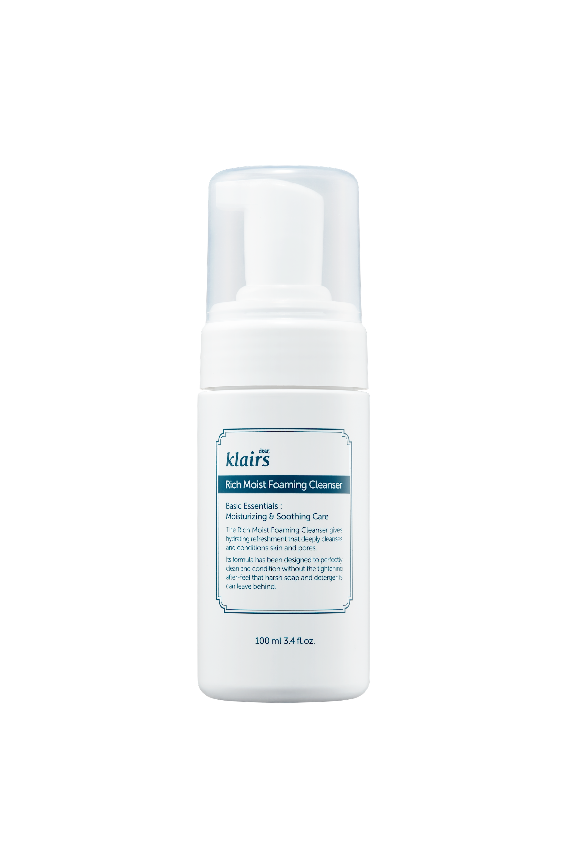 Rich Moist Foaming Cleanser