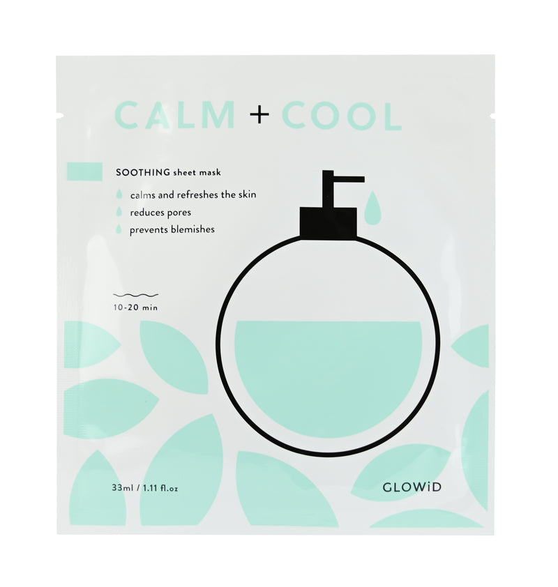 Calm cool sheet mask