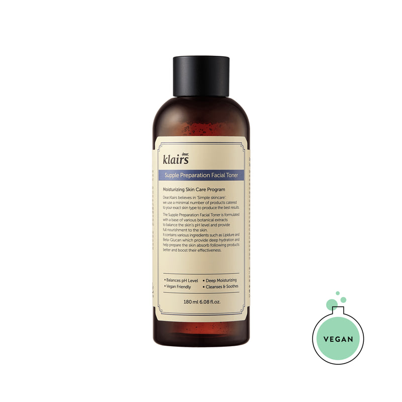 Supple preparation facial toner klairs